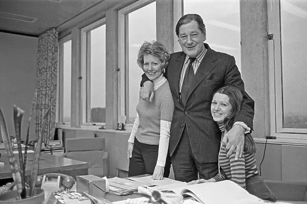 Anthony Crosland says goodbye to the Department of the Environment. April 1976