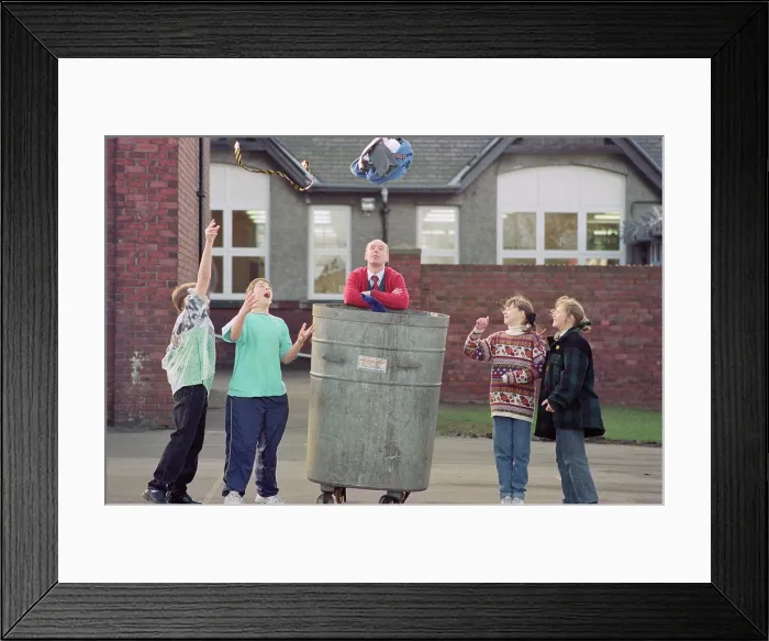 Framed Print : Shiremoor Middle School, 1994