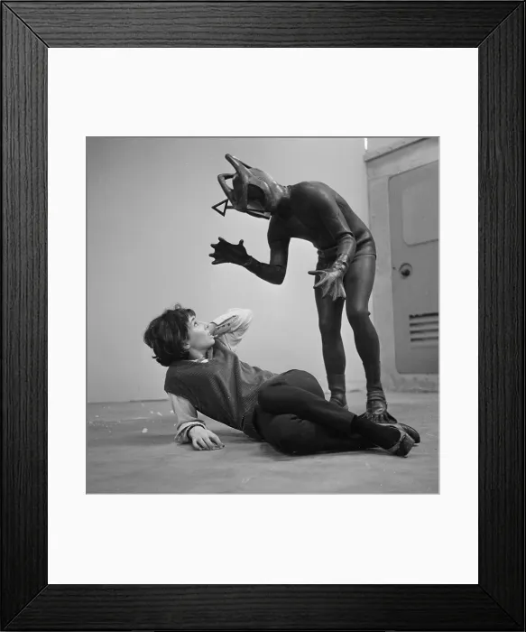 Framed Print : B / W Negative 6x6 S3338 Framed Print : B / W Negative 6x6 S3338