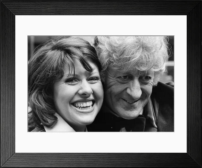 Framed Print : Elisabeth Sladen and Jon Pertwee Framed Print : Elisabeth Sladen and Jon Pertwee