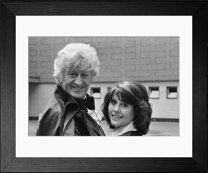 Framed Print : Elisabeth Sladen and Jon Pertwee Framed Print : Elisabeth Sladen and Jon Pertwee