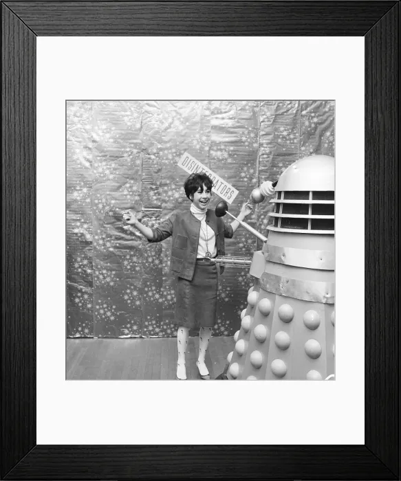 Framed Print : The Dr Who Darleks visit Woking, Surrey in 1964 Framed Print : The Dr Who Darleks visit Woking, Surrey in 1964