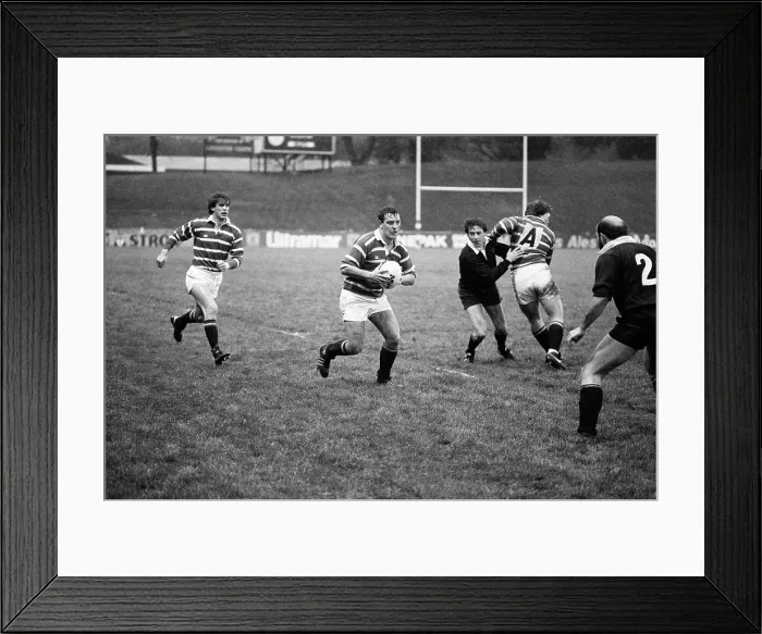Framed Print : Tigers v Wasps, 1985