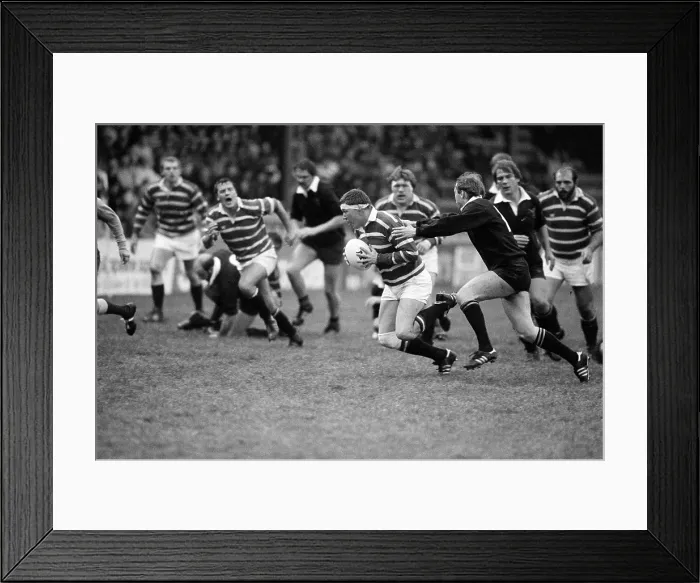 Framed Print : Tigers v Wasps, 1985 Framed Print : Tigers v Wasps, 1985