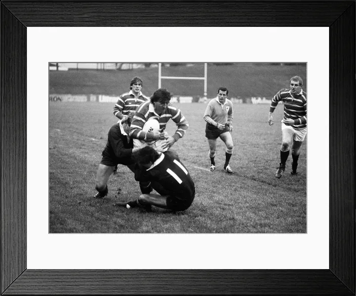 Framed Print : Tigers v Wasps, 1985