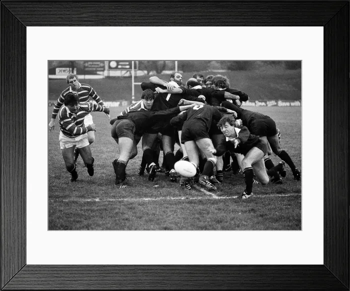 Framed Print : Tigers v Wasps, 1985 Framed Print : Tigers v Wasps, 1985