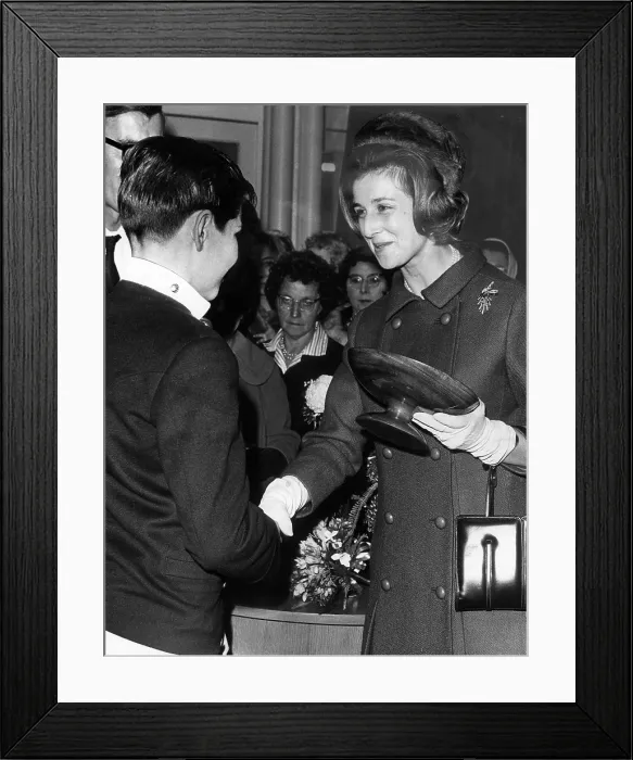 Framed Print : Princess Alexandra visits Hull Framed Print : Princess Alexandra visits Hull
