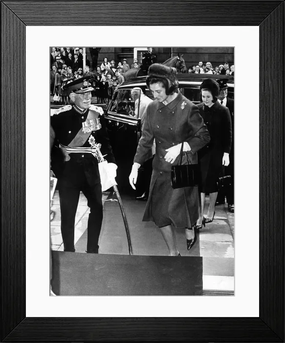 Framed Print : Princess Alexandra visits Hull Framed Print : Princess Alexandra visits Hull