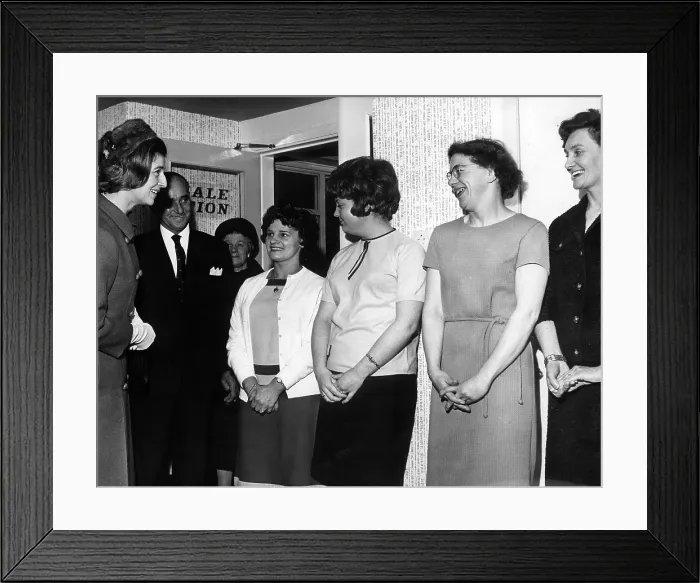 Framed Print : Princess Alexandra visits Hull Framed Print : Princess Alexandra visits Hull