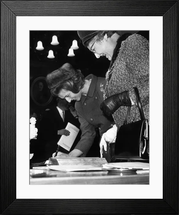Framed Print : Princess Alexandra visits Hull Framed Print : Princess Alexandra visits Hull