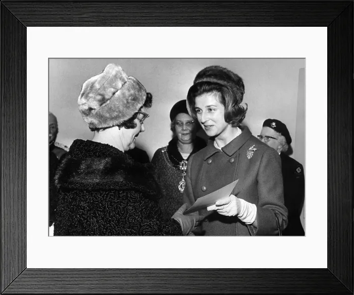 Framed Print : Princess Alexandra visits Hull Framed Print : Princess Alexandra visits Hull