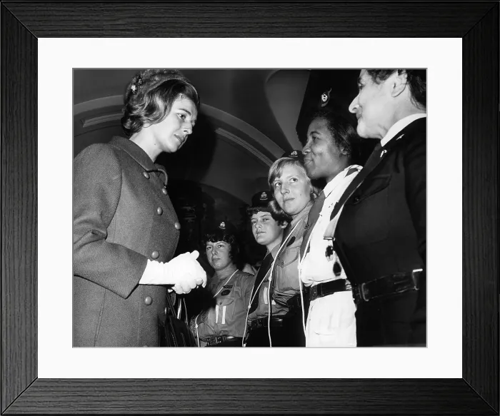 Framed Print : Princess Alexandra visits Hull Framed Print : Princess Alexandra visits Hull