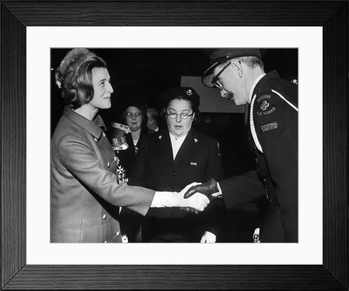 Framed Print : Princess Alexandra visits Hull Framed Print : Princess Alexandra visits Hull