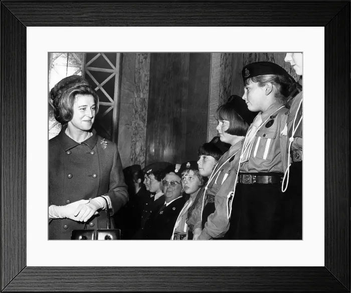 Framed Print : Princess Alexandra visits Hull Framed Print : Princess Alexandra visits Hull