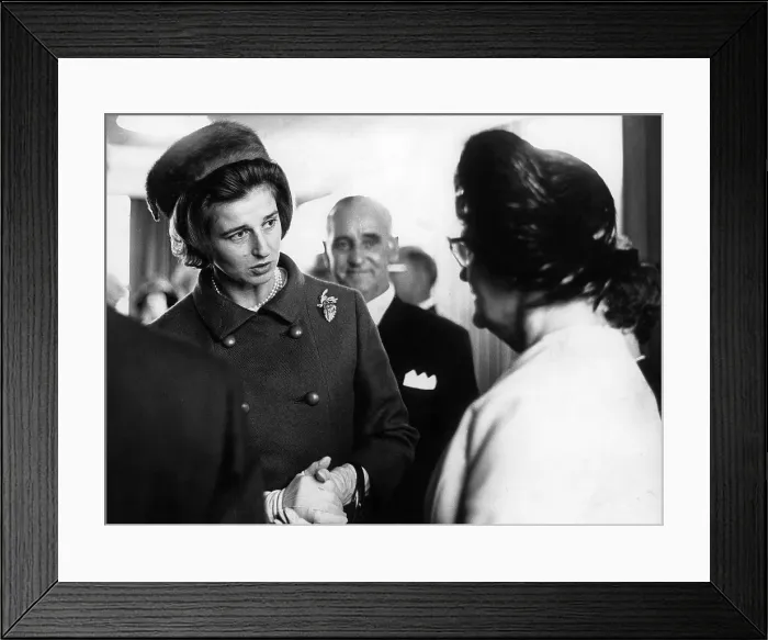 Framed Print : Princess Alexandra visits Hull Framed Print : Princess Alexandra visits Hull