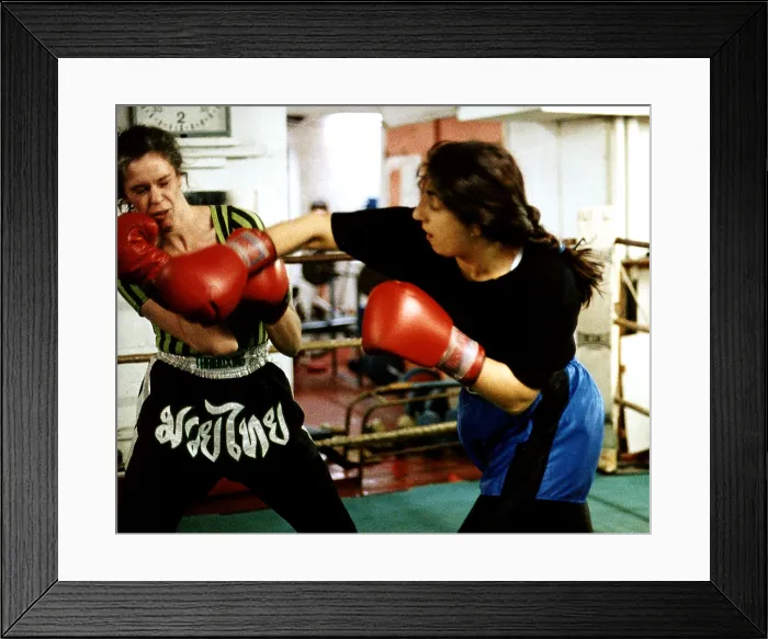 Framed Print : Boxing Women