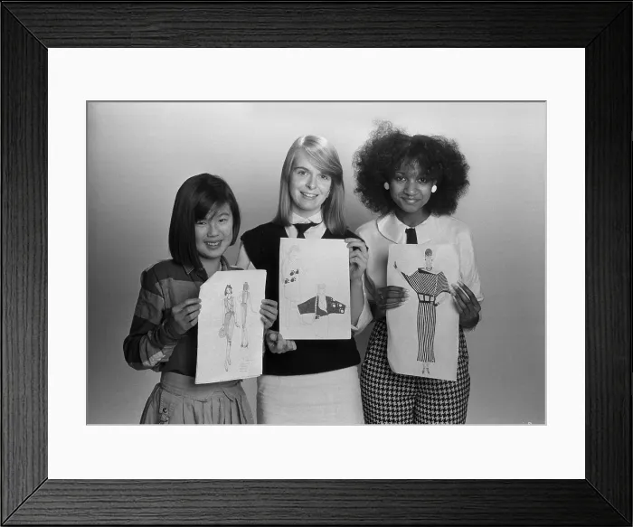 Framed Print : Daily Mirror Young Designer of the Year Competition 1984 Framed Print : Daily Mirror Young Designer of the Year Competition 1984