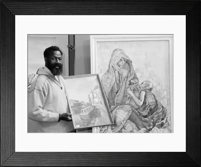 Framed Print : Jos Peart, 1989 Framed Print : Jos Peart, 1989