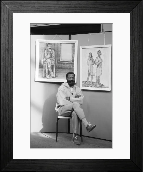 Framed Print : Jos Peart, 1989 Framed Print : Jos Peart, 1989