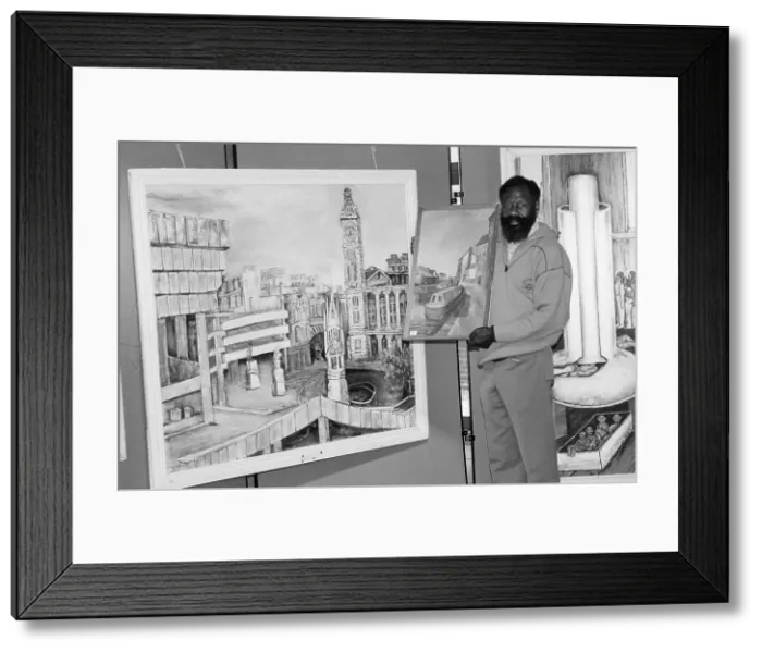 Framed Print : Jos Peart, 1989 Framed Print : Jos Peart, 1989