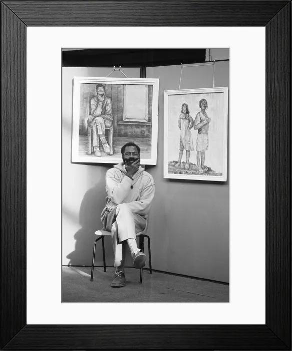 Framed Print : Jos Peart, 1989 Framed Print : Jos Peart, 1989