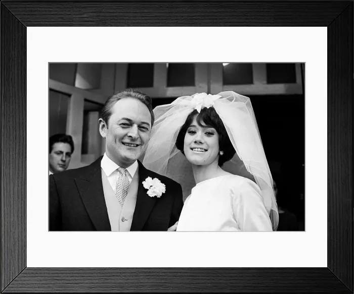 Framed Print : Marriage of Michael W Goold and Mary Madeline Freeman, 1968