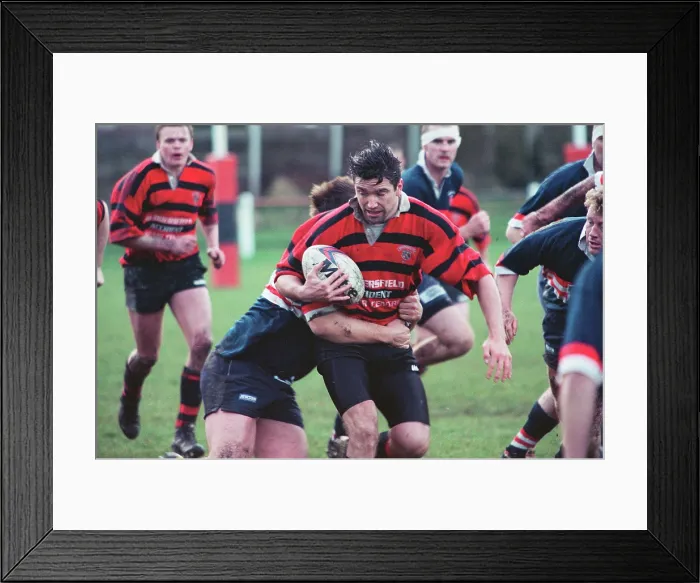 Framed Print : YMCA rugby match against Doncaster Framed Print : YMCA rugby match against Doncaster