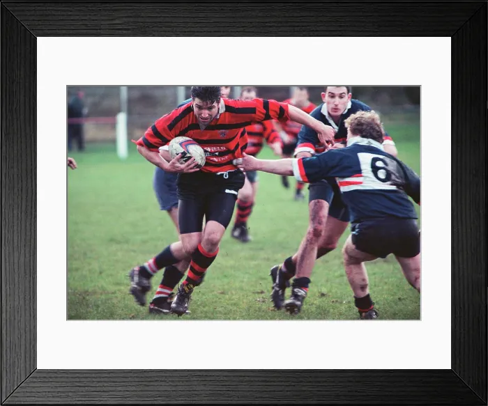 Framed Print : YMCA rugby match against Doncaster Framed Print : YMCA rugby match against Doncaster