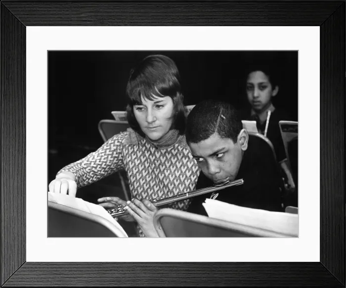 Framed Print : Paddington Comprehensive School, 1971