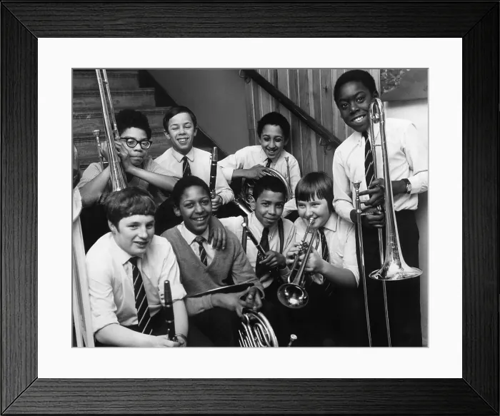 Framed Print : Paddington Comprehensive School, 1971
