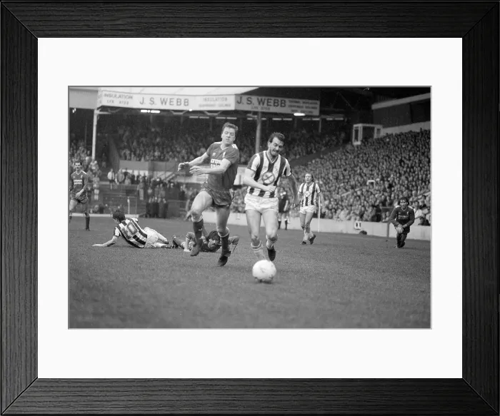 Framed Print : West Brom v Liverpool 19.04.1986