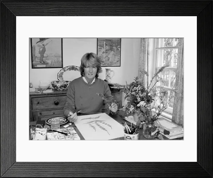 Framed Print : Elizabeth Raby, 1986 Framed Print : Elizabeth Raby, 1986
