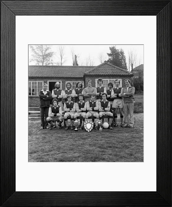 Framed Print : Platt FC, 1977 Framed Print : Platt FC, 1977