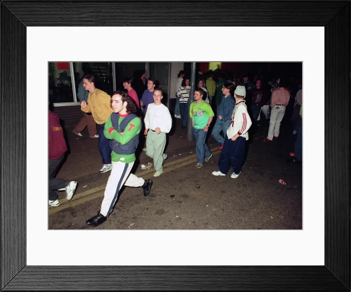 Framed Print : Rag Market Rave 1991