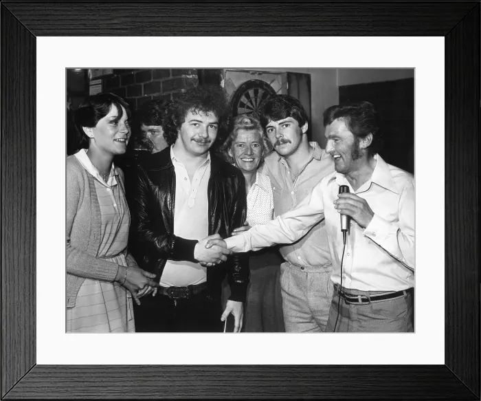 Framed Print : Tommy Ollerhead, 1980 Framed Print : Tommy Ollerhead, 1980
