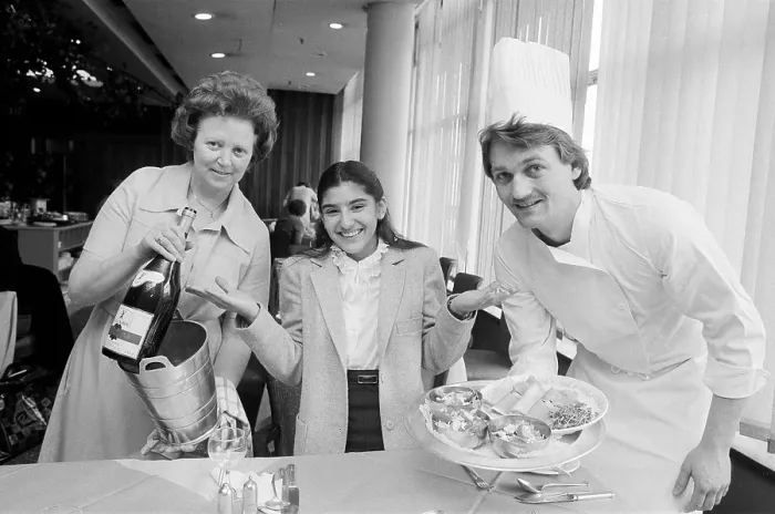Framed Print : Amira Ali, winner of a cookery competition, 1982 Framed Print : Amira Ali, winner of a cookery competition, 1982
