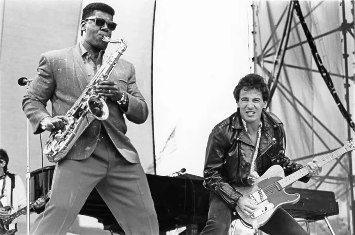Framed Print : Bruce Springsteen performs at St James Park, Newcastle, United Kingdom, as part of his Born In The USA World Tour. 4th June 1985 Framed Print : Bruce Springsteen performs at St James Park, Newcastle, United Kingdom, as part of his Born In The USA World Tour. 4th June 1985