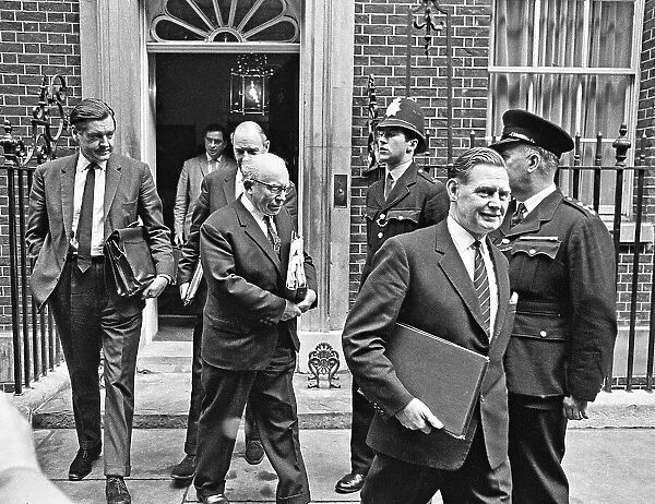 Cabinet Meeting 10 Downing Street July 1966