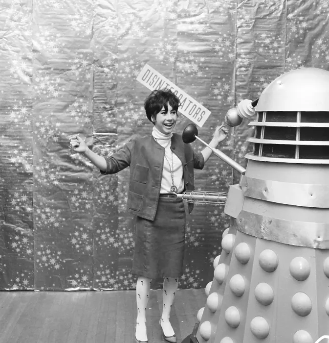 Framed Print : The Dr Who Darleks visit Woking, Surrey in 1964 Framed Print : The Dr Who Darleks visit Woking, Surrey in 1964