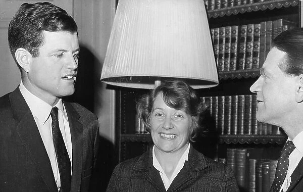 Edward Kennedy in Oxford, England 1966