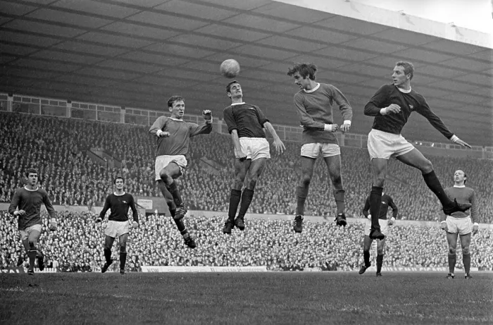 Framed Print : Manchester United versus Arsenal 1967
