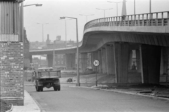 Framed Print : Mancunian Way, 1967