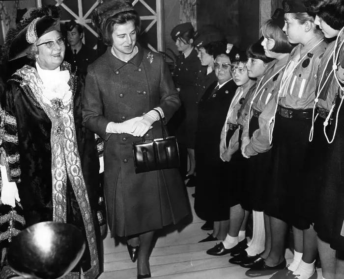 Framed Print : Princess Alexandra visits Hull Framed Print : Princess Alexandra visits Hull
