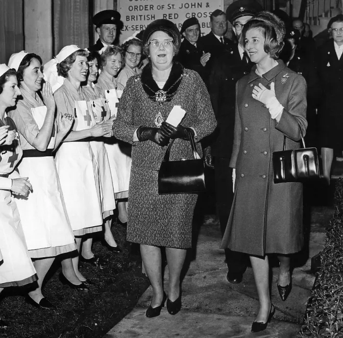 Framed Print : Princess Alexandra visits Hull Framed Print : Princess Alexandra visits Hull