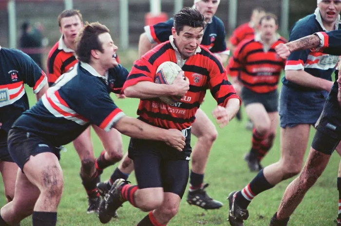 Framed Print : YMCA rugby match against Doncaster Framed Print : YMCA rugby match against Doncaster