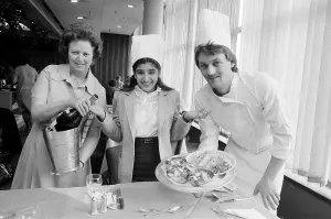 20th Century Prints: Amira Ali, winner of a cookery competition, 1982
