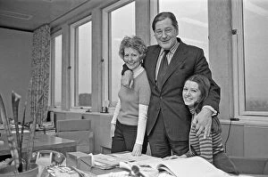 Labour Party Collection: Anthony Crosland says goodbye to the Department of the Environment. April 1976