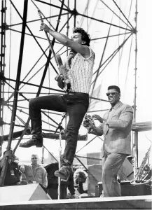 Entertainment Prints: Bruce Springsteen performs at St James Park