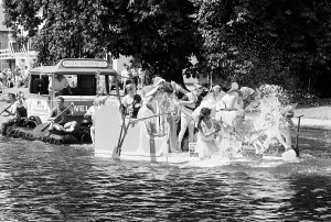 Fundraising Prints: Cambridge Raft Race, 1991