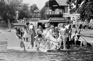 Fundraising Prints: Cambridge Raft Race, 1991